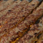 Kubideh on the grill